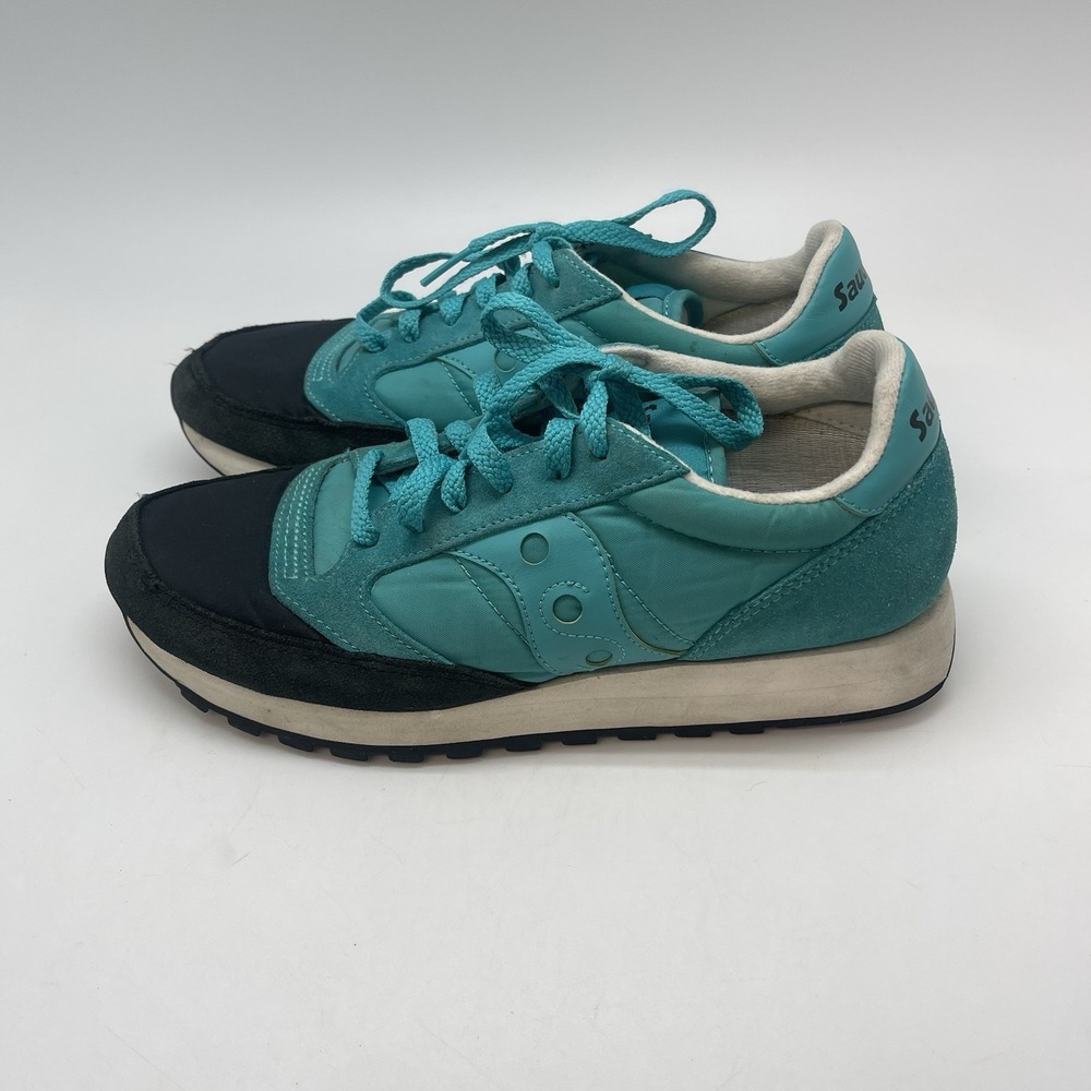 Saucony Sneakers Womens 8.5 Jazz Womens Blue‎ Casual Running Shoes S1044-407